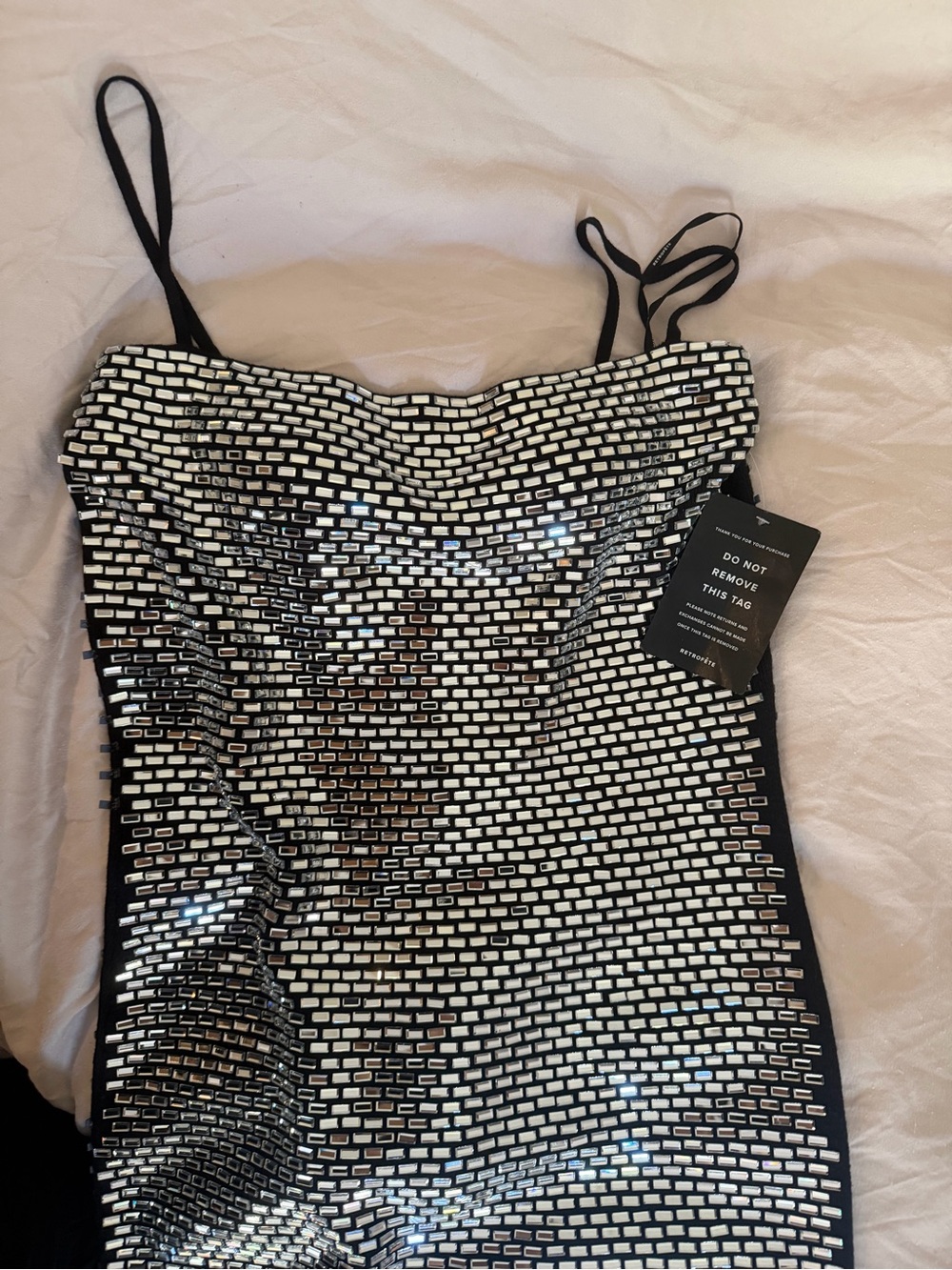 NWT Retrofete Rhinestone Kyree Dress - Picture 4 of 9
